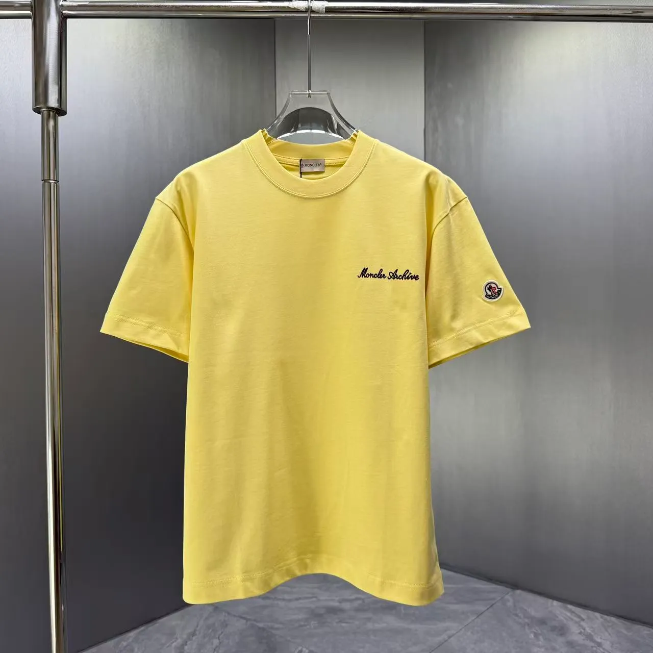 MONCL* * 2026 New Arrival T logo ：Black White Yellow Dark Blue Sizes：S M L XL XXL